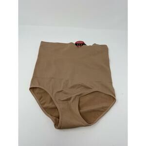 FIT Nude Seamless High-Waist Shaping Brief L